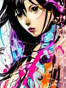 MANGA GIRL van The Art of Mark Fischer thumbnail