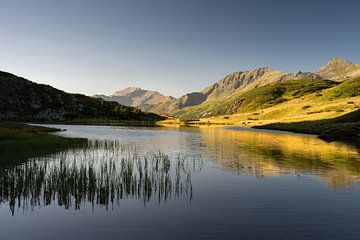 Matin au lac d'Oberhütten sur Lisa Payr