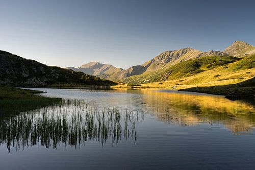 Morning at Lake Oberhütten
