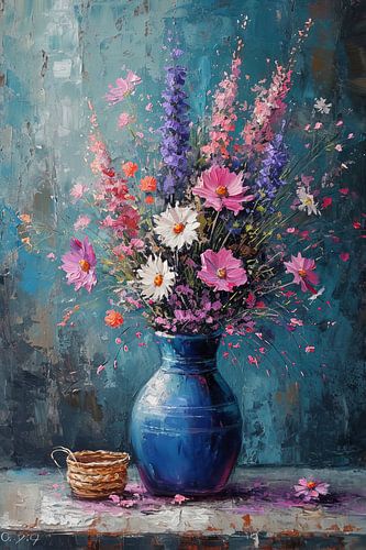 Éclat de pétales vibrants