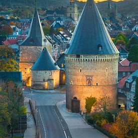 De Breite Tor in Goslar, Duitsland van Michael Abid