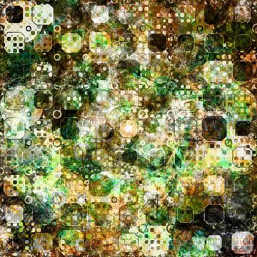 Fluencies 01 - abstracte digitale compositie van Nelson Guerreiro