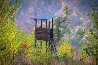 Herfststilte bij de jachttoren