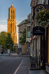 Yellow Dom Tower in Utrecht by Thomas van Galen