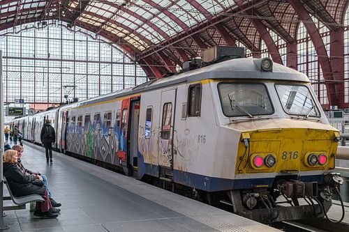 Gare d'Anvers en train sur Wessel Krul