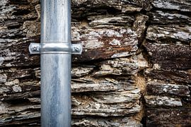 Mur de pierre sur John Groen