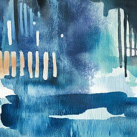 Blue illusion by Jutta Maria Pusl