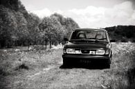 Saab 99, oud beestje tussen het fluitenkruid by Rutger Hoekstra thumbnail