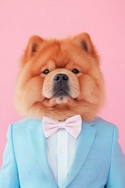 Chow Chow by Poster Art Shop