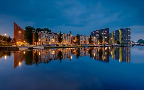 Groningen Oosterhaven at blue hour