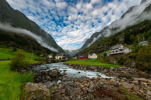 Eingang zum Folgefonna-Nationalpark