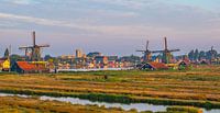 Dutch windmills Zaanse Schans by Patrick Hartog thumbnail