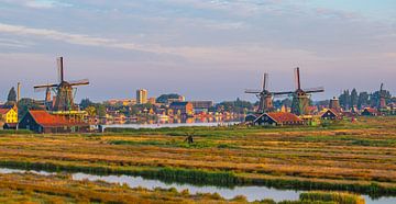 Dutch windmills Zaanse Schans van Patrick Hartog