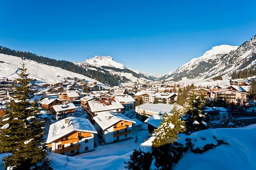 Lech am Arlberg in Oostenrijk