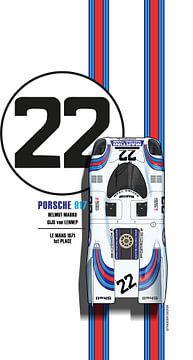 Porsche 917 No.22 Martini by Theodor Decker