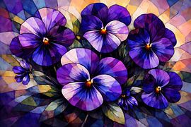 Violets and Cubism