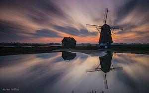 Molen Het Noorden op Texel van Onno Wildschut