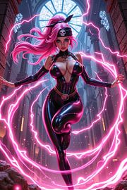 VYRONEXA – Sexy Anime Streetfighter Girl kommt durch ein Portal von INFERAURUM