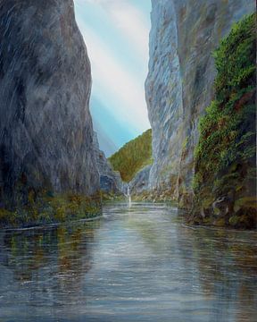 Vallée de l'eau sur Art Demo