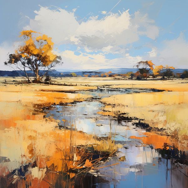 Uitzicht Schilderij 11.27 van Blikvanger Schilderijen