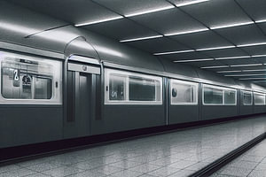 U-Bahn in London Illustration