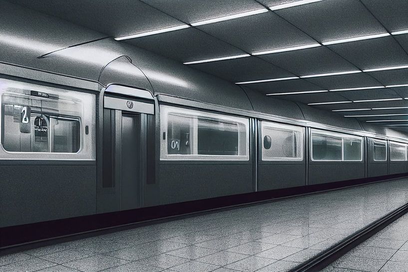 U-Bahn in London Illustration von Animaflora PicsStock
