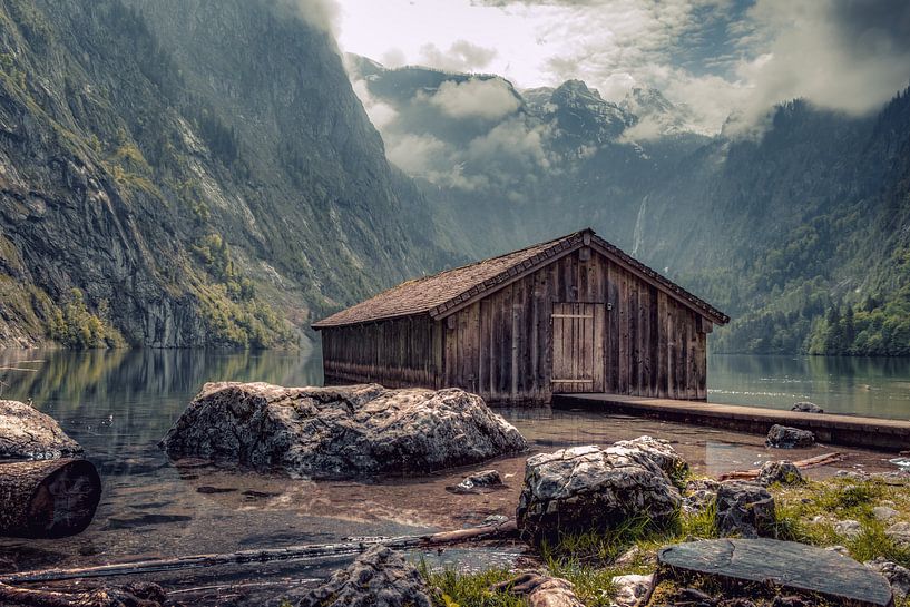 Obersee in Berchtesgadener Land van Maurice Meerten