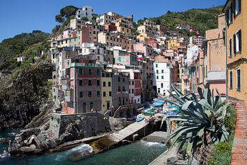 Corneglia, Cinque Terre van Peter van Eekelen