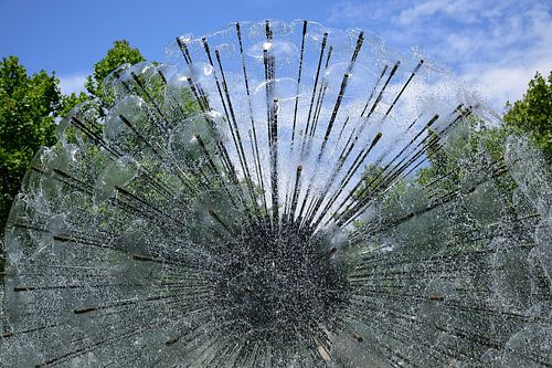 The centre of the El Alamein Fountain