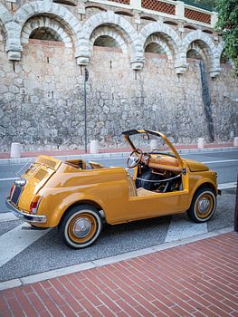 Retro Fiat 500 in Monaco | Fine Art | Travel Photography