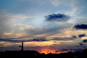 Vuurtoren Ameland van Rinnie Wijnstra