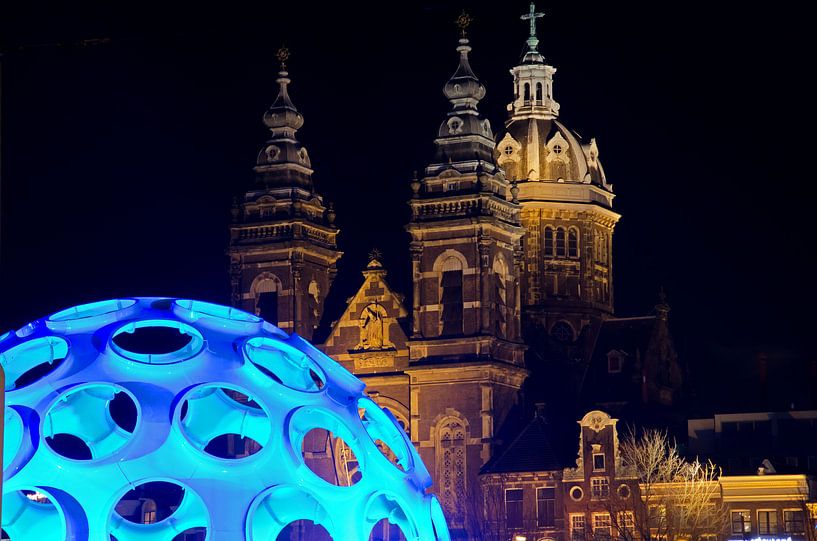 Flye's Eye Dome voor de St. Nicolaaskerk von Remco Swiers