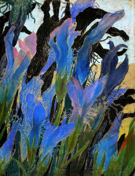 Schwertlilien - Stanisław Wyspiański von Accessible Art