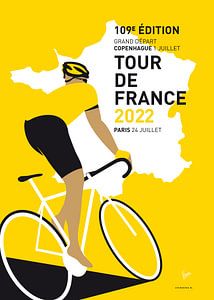 TOUR DE FRANCE 2022 van Chungkong Art