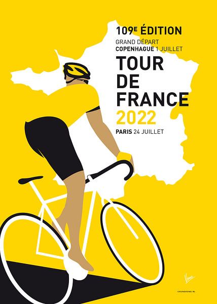 TOUR DE FRANCE 2022 by Chungkong Art