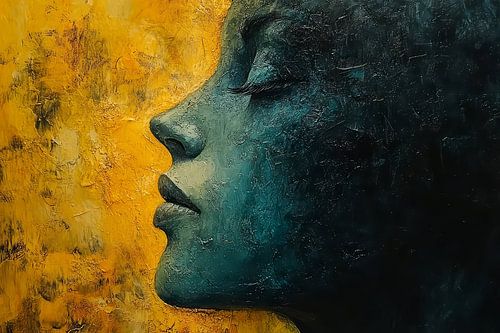 schilderachtig spiritueel portret