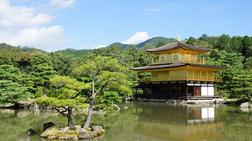 Gouden tempel in Kyoto in Japan