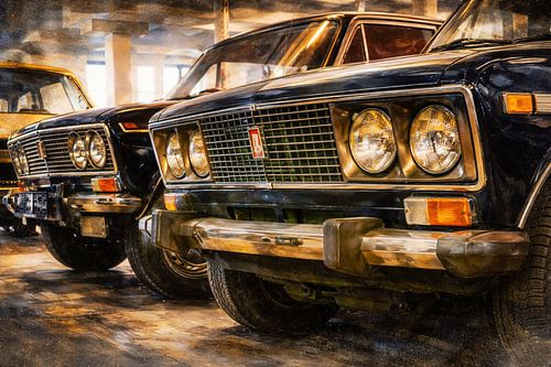 Traitement urbain Fine Art avec un cœur vintage