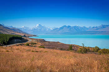 Mount Cook, de hoogste berg in Nieuw-Zeeland