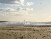 Skyline van Scheveningen, gezien vanaf Katwijk