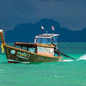 Escape into the light from the breath of the storm by Walter G. Allgöwer