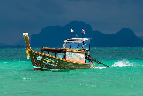 Ontsnap naar het licht uit de adem van de storm