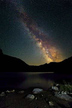 Milky Way in the Alps of Austria by Anton de Zeeuw