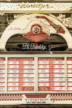 De Vintage Wurlitzer Jukebox