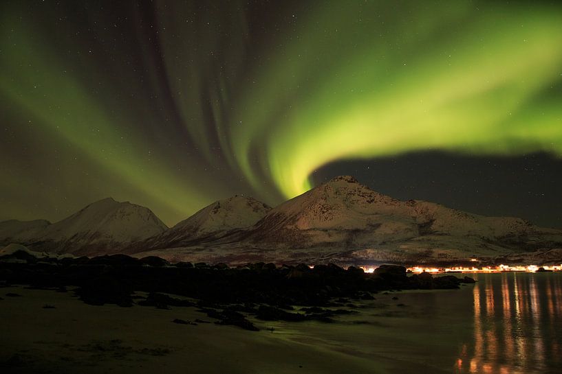 Nordlicht in Norwegen von Charlotte Bakker