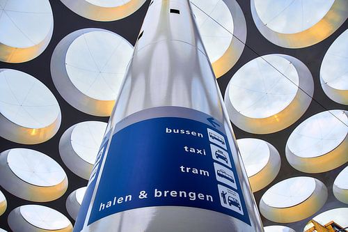 Bollendak voor het Centraal Station Utrecht