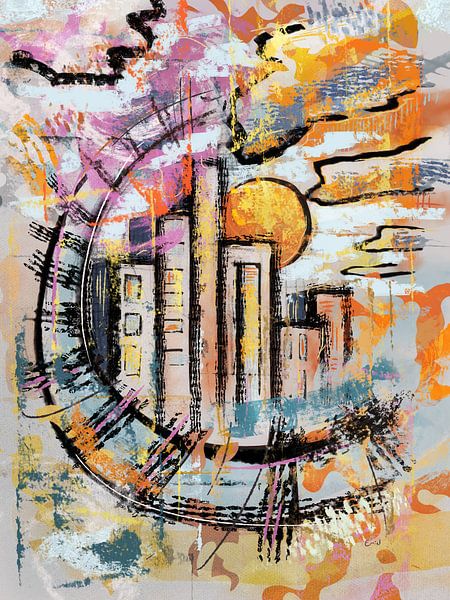 Rollercoaster of colour by Emiel de Lange