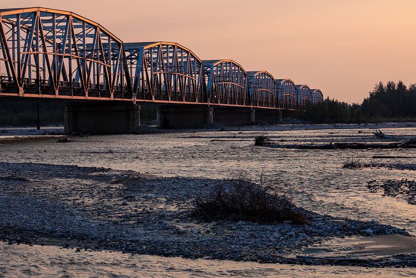 Alaska Highway Brücke von Roland Brack