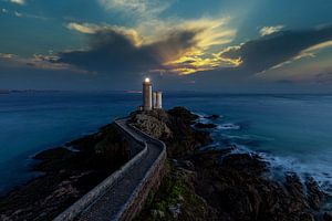 Phare du Petit Minou au coucher du soleil sur Tilo Grellmann