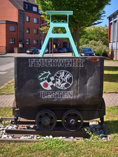 Camion de charbon par Edgar Schermaul